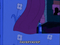 marge simpson windy window GIF