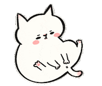 Cat ねこ Sticker