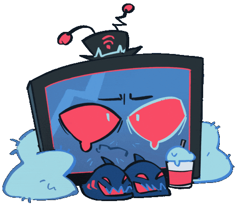 Hazbin Hotel Vox Sticker