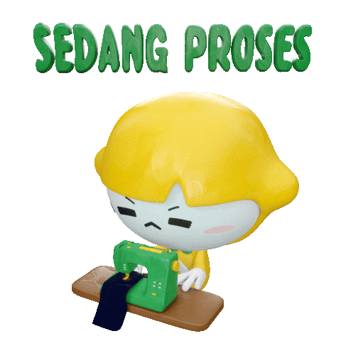3D Lemon Sticker