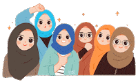 Friends Woman Sticker