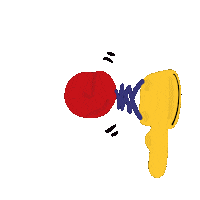 Punch Hit Sticker