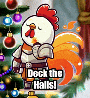 Deck The Halls Christmas GIF by Zorooster