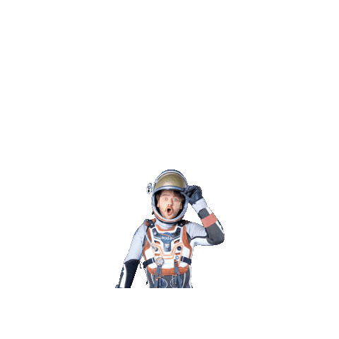 Aliens Wow Sticker by moebelroller