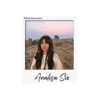 Analisasix Sticker by The Sober Curator