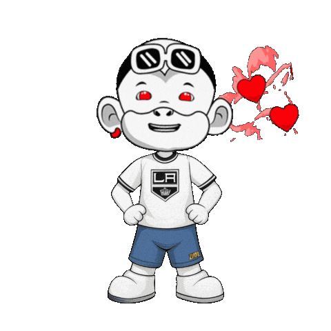 La Kings Sticker by Zhot