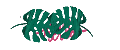 Pink Hello Sticker by Doodleganger