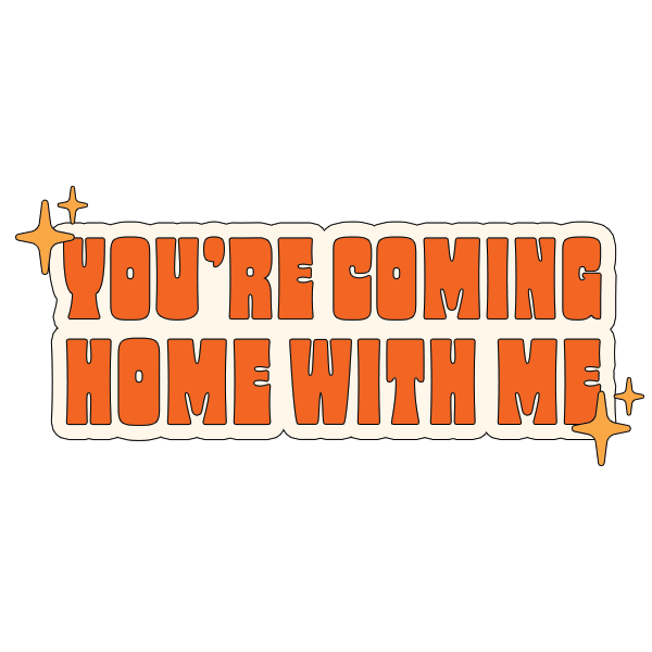 Coming Home Love Sticker by Peppermayo