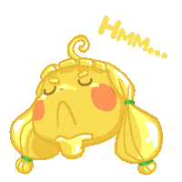 Serious Cartoon Sticker