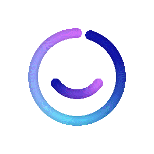 Vasava_Studio giphyupload smile gradient flexicono Sticker