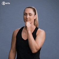 Nervous Tennis GIF by WTA