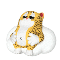 Cat 摸 Sticker by Liberty Cats Emojis