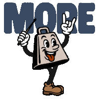 Rock And Roll Party Sticker