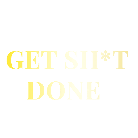 effiespaper work gold work hard work it Sticker