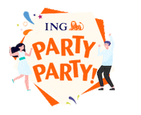 Birthday Party Sticker by ING Philippines