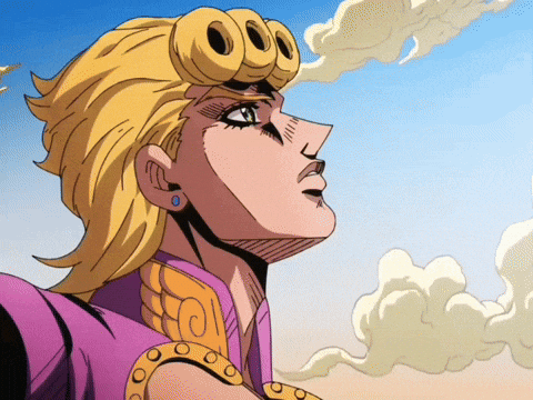 vampxdio giorno golden wind jojos bizzare adventure giorno giovanna GIF