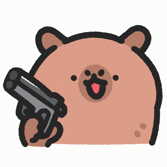 Time Gun GIF by sansanplanet