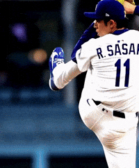 Pitching Los Angeles GIF