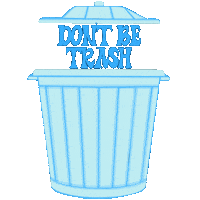 Trash You Suck Sticker by Alexandra Five