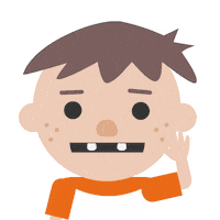 Confused My Bad Sticker by Woohoo Storytime