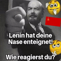 GollomHD links lenin nase reagieren GIF