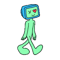 Walk Sticker by Mr Tronch