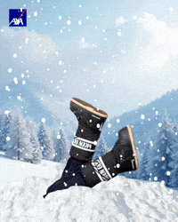 Snow Winter GIF by AXA_Deutschland