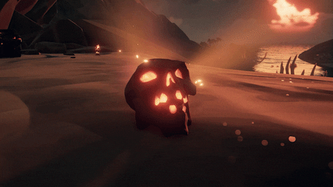Skull GIF by Sea of Thieves