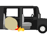 Everything Is Fine Burn Sticker by Pudgy Penguins