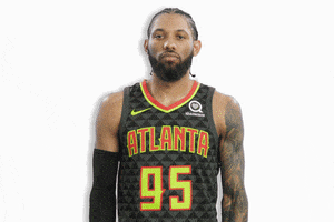 Sport Reaction GIF by Atlanta Hawks