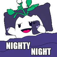 Tired Good Night Sticker by Magic Eden