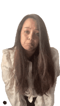 larida no sad dont know lara Sticker