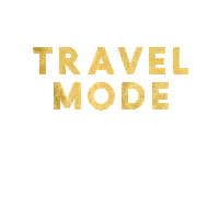 Travel Gold Sticker by BucketListReisen