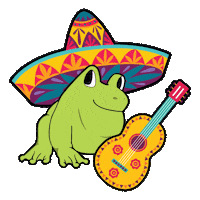 Party Celebrate Sticker by One Fat Frog