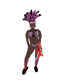 Mardi Gras Carnaval Sticker by Wukkout
