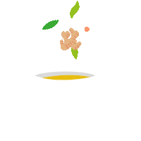 Golden Milk Turmeric Latte Sticker by ROOTSNFOODS