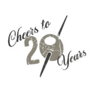 Georges 20Years Sticker by Ryan Marketing