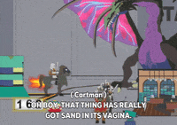 fire dragon GIF by South Park 