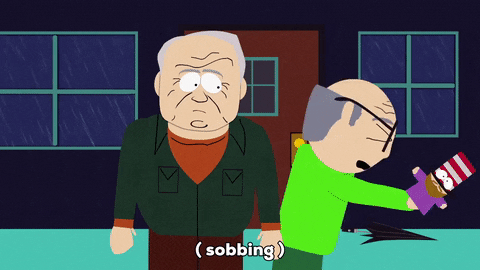mr. herbert garrison crying GIF by South Park 