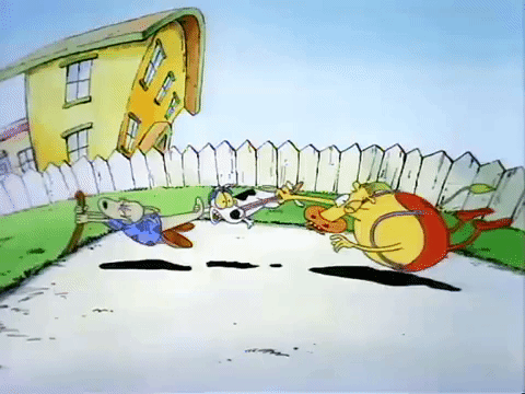 rockos modern life nicksplat GIF