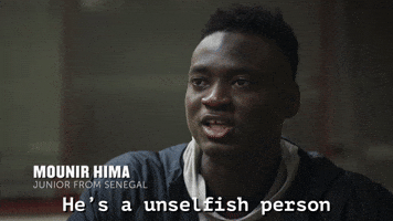 He's An Unselfish Person