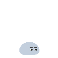 studioalt jump character bounce blob Sticker