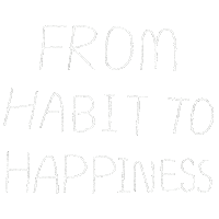 Happy Text Sticker