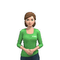 Sign Language Hello Sticker by Sign Time - SiMAX