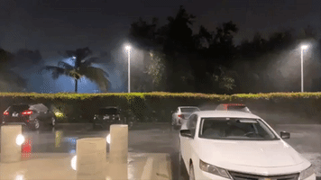 Heavy Rain From Tropical Storm Eta Causes Flooding in South Florida