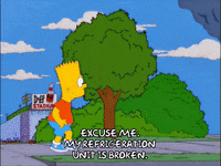 happy bart simpson GIF