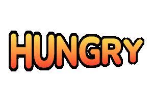 Hungry Feed Me Sticker