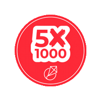 5X1000 Onlus Sticker by Poliferie