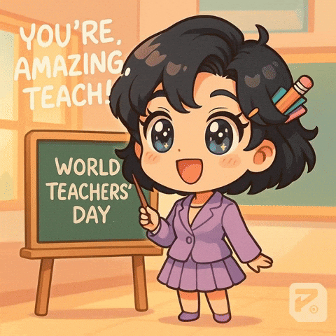 Enseñar Teachers Day GIF by Persona