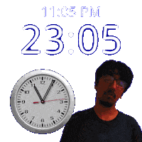 11 Pm Sticker